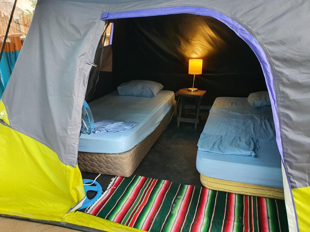 Hotel Camping Del Ritmo & Kite Club à El Cuyo Extérieur photo