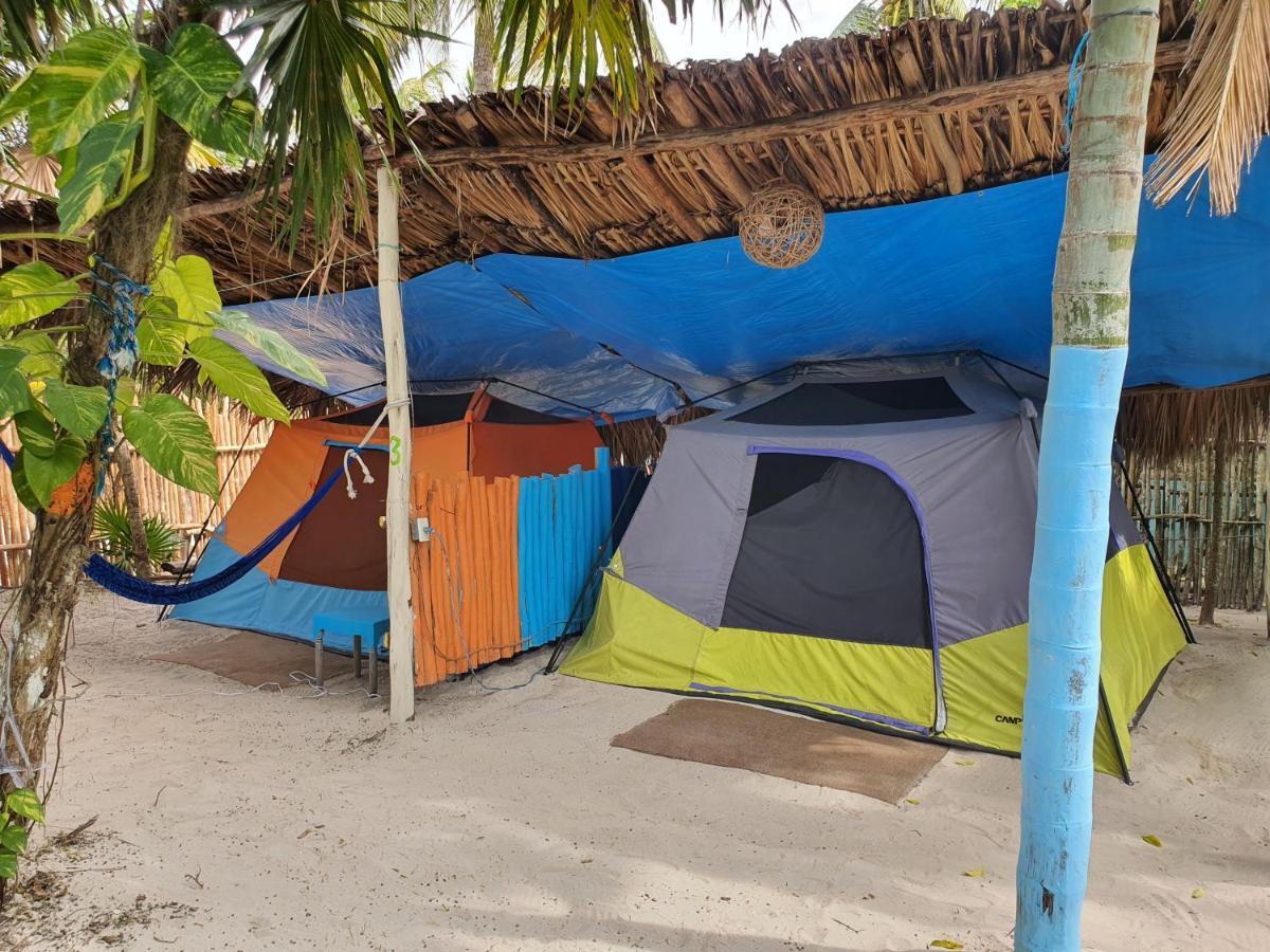 Hotel Camping Del Ritmo & Kite Club à El Cuyo Extérieur photo
