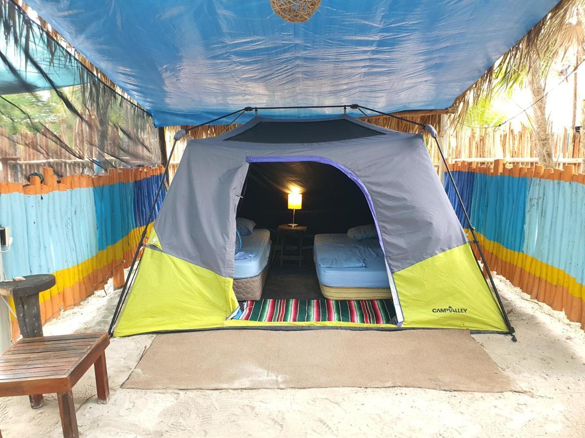 Hotel Camping Del Ritmo & Kite Club à El Cuyo Extérieur photo